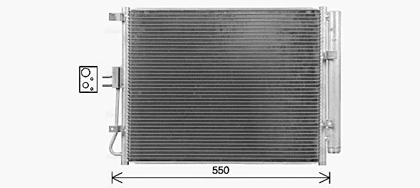 Ava Cooling Airco condensor KA5316D