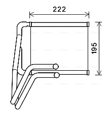 Kachelradiateur Ava Cooling KA6276