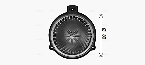 Ava Cooling Kachelventilator KA8309