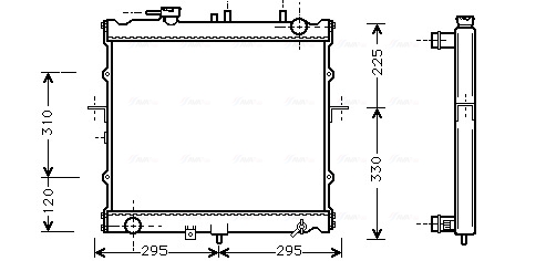 Radiateur Ava Cooling KAA2022