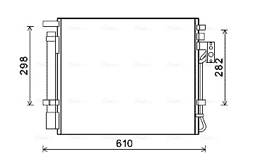 Airco condensor Ava Cooling KAA5149D