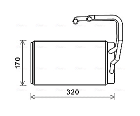 Kachelradiateur Ava Cooling KAA6263