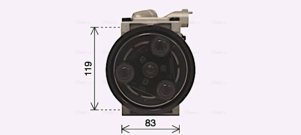 Ava Cooling Airco compressor KAK298