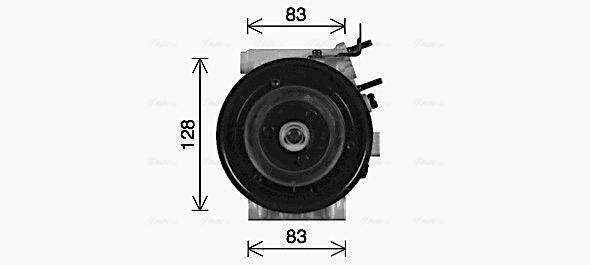 Ava Cooling Airco compressor KAK326