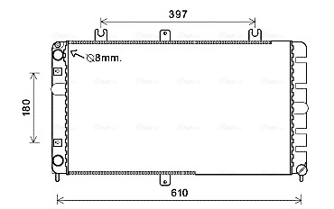 Radiateur Ava Cooling LA2022