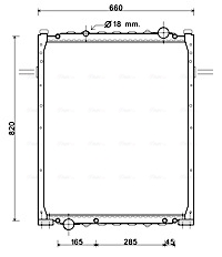 Radiateur Ava Cooling ME2246