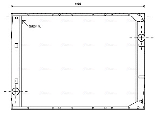 Radiateur Ava Cooling ME2272
