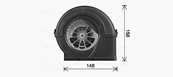 Ava Cooling Kachelventilator ME8344