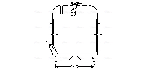 Radiateur Ava Cooling MF2017