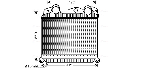 Interkoeler Ava Cooling MN4076