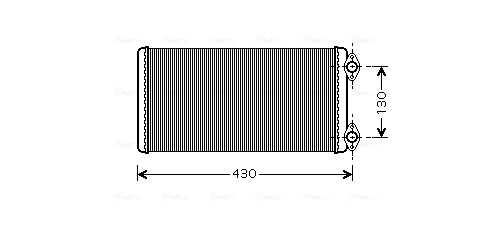 Kachelradiateur Ava Cooling MN6030