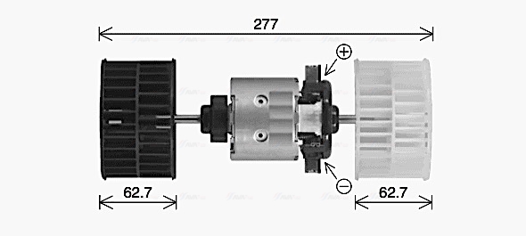 Kachelventilator Ava Cooling MN8138