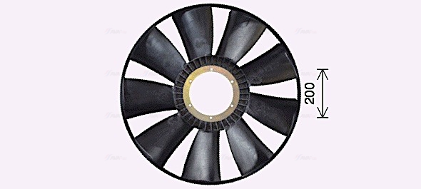 Ava Cooling Ventilatorwiel-motorkoeling MNB118