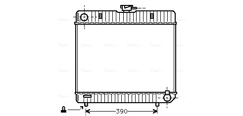 Radiateur Ava Cooling MS2042