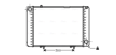 Radiateur Ava Cooling MS2134