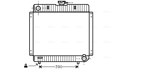 Radiateur Ava Cooling MS2136