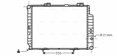 Radiateur Ava Cooling MS2202