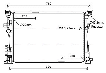 Radiateur Ava Cooling MS2653