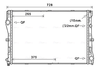 Radiateur Ava Cooling MS2679