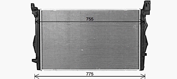 Ava Cooling Radiateur MS2732