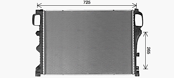 Ava Cooling Radiateur MS2776