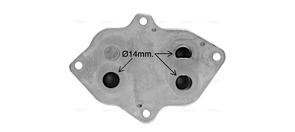 Ava Cooling Oliekoeler motorolie MS3743