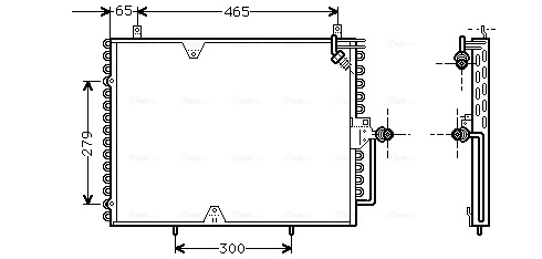 Airco condensor Ava Cooling MS5170