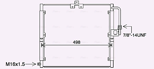 Airco condensor Ava Cooling MS5709