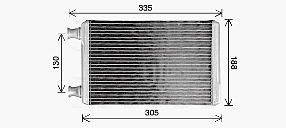 Ava Cooling Kachelradiateur MS6779