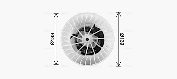 Ava Cooling Kachelventilator MS8769