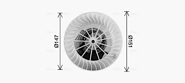 Ava Cooling Kachelventilator MS8770