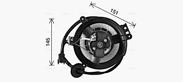 Ava Cooling Kachelventilator MS8771