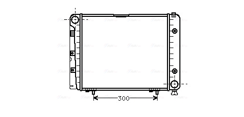 Radiateur Ava Cooling MSA2066