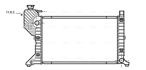 Radiateur Ava Cooling MSA2183