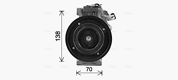 Ava Cooling Airco compressor MSAK772