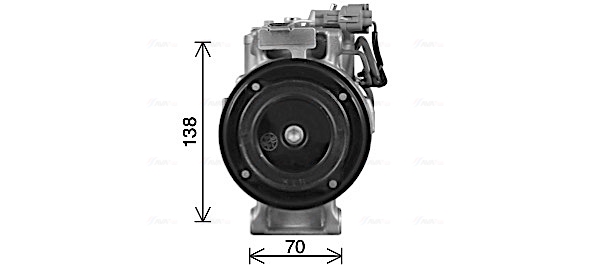 Ava Cooling Airco compressor MSAK746