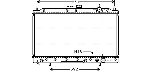 Radiateur Ava Cooling MT2044