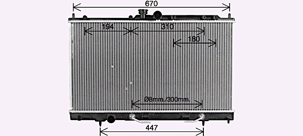 Radiateur Ava Cooling MT2214