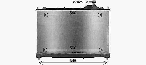 Ava Cooling Radiateur MT2293