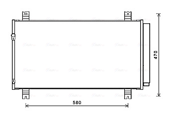 Airco condensor Ava Cooling MT5258D