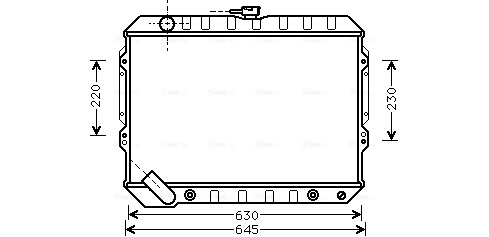 Radiateur Ava Cooling MTA2089