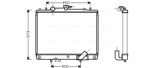 Radiateur Ava Cooling MTA2162