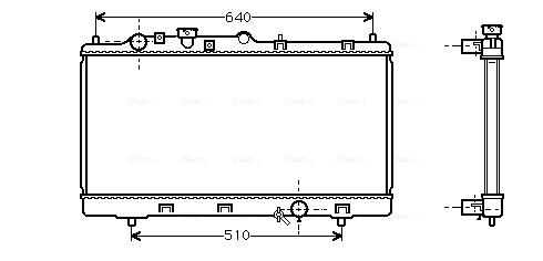 Radiateur Ava Cooling MZ2151