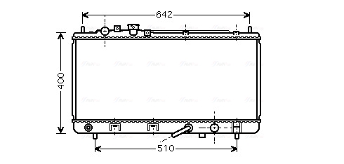 Radiateur Ava Cooling MZ2168