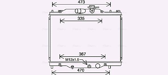 Radiateur Ava Cooling MZ2291