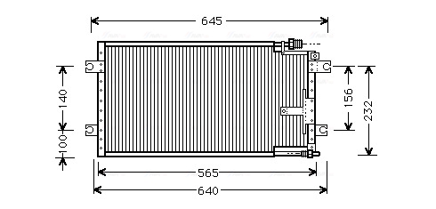 Airco condensor Ava Cooling MZ5109