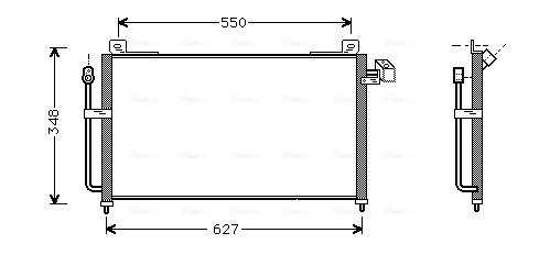 Airco condensor Ava Cooling MZ5141