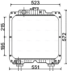 Radiateur Ava Cooling NH2004