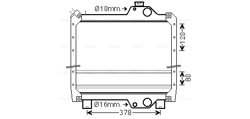 Radiateur Ava Cooling NH2032