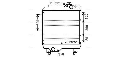 Radiateur Ava Cooling NH2033